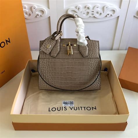 louis vuitton neo steamer crocodile|Louis Vuitton Bag Crocodile .